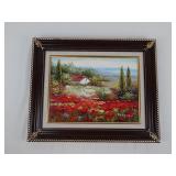 Tuscan Landscape Oil Painting by Amber
