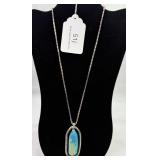 Beautiful Signed Navajo Sterling Silver T