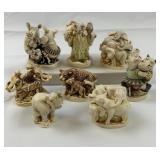 (8) Harmony Kingdom Box Figures Jungle Animals