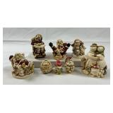 (8) Harmony Kingdom Box Figures Christmas