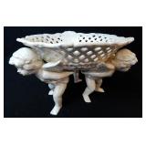 Vintage Ceramic Cherub Centerpiece