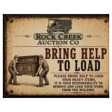 Bring Help To Load Heavy Items