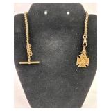 10K GF Chain & Fob LOOM Moose Lodge