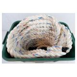 Long Heavy Nylon Rope-56 Feet, 1 1/4' Diameter,