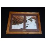 Bev Doolittle Wood Framed Print Bear Tracks