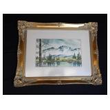 Watercolor Landscape Painting By Ann Sproul