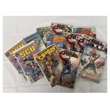 (17) Vintage DC Comic Books Superman, and More