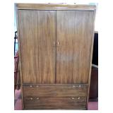 Thomasville Post Modern Walnut Gentlemen's Chest