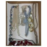 Lot of Vtg Costume Jewelry Necklaces