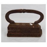 Antique Heavy Cast Iron Tailor's Iron