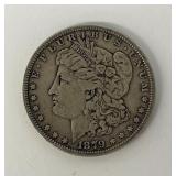1879 Morgan 90% Silver Dollar