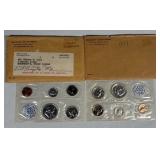 1958, 1959 P.C. 90% Silver US Mint Proof Coins