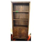 Aspenhome Harper Point Wood Bookcase