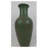 Beautiful Large Retro Style Speckled Pottery Vase