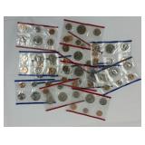 (12) 1988-1996 US Uncirculated Coins P and D