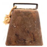 Vintage Metal Cowbell Farmhouse Decor