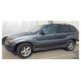 2003 BMW  X5 For Parts Or Rebuild