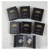 1999-2005 US  Statehood Quarters Mini Binders