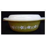 Vintage 1.5 Quart Pyrex Spring Blossom Casserole