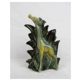 1950s Hull Pottery Green Giraffe Planter