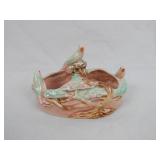 1940s Pottery Art Deco Parakeet Planter