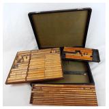 Vtg School Teacher's Rubber Stamp Teaching Set