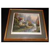 Print-'The Foothill Forest Chapel'-Thomas Kinkade