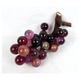MCM Lucite Grape Cluster Driftwood Unusual Colors