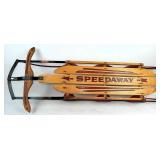 Vtg 1950s GT Eastern Speedaway Wooden Sled