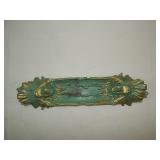 Vintage Cast Iron Dual Indian Chief Cigar Tray