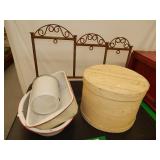Antiques, Chees Box, Enamelware, Garden Art