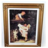 Vintage 'Cherry Ripe' Print-Frederick Morgan
