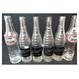 Vtg Nesbitt's, Grapette 12oz Soda Bottles (6)