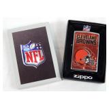 Zippo Lighter Cleveland Browns NFL- NEW