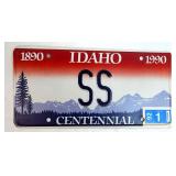 Vintage Vanity SS Idaho License Plate Chevy