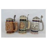 Vintage Ceramic Avon Beer Steins (3)