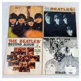 Vintage Beatles Records Vinyl Albums (4)