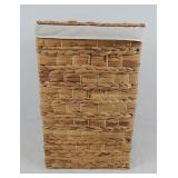 Woven Laundry Basket (Hamper) wiith Lid & Liner