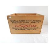 Old Winchester Wood Ammo Box Ranger 12ga Shotgun