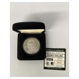 Kerry Collins One Troy Ounce .999 Silver Round