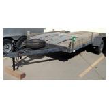 2003 Tandem Axle Flat Bed Trailer