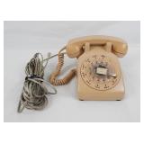 Vintage Rotary Desk Telephone & Cord