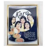 Framed Reproduction Karo Syrup Advertisement