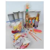 Vtg 1960s Barbies & Clothes Accs & More USED