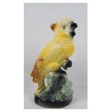 Vintage Mid-Century Ceramic Cockatoo Figurine
