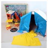Vtg 1972 Barbie Camp-Out Tent USED