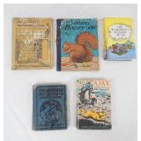 Collection of (5) Vintage Children's Books