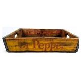 Vtg Dr. Pepper Bakersfield, CA Wooden Crate