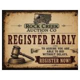 Register Early To Avoid Delays