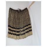 New Zealnad Maori Flax Piupiu Dance Skirt Handmade
